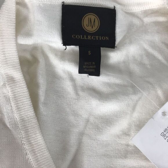 JM Collection Button-Sleeve top women’s size small - Picture 5 of 5